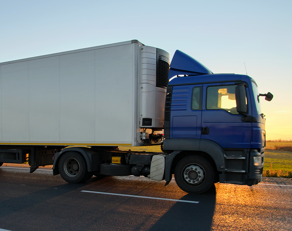 Truck on Road- Logistics